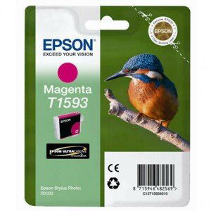 EPSON T1593 (C13T15934010) - originálna cartridge, purpurová, 17ml