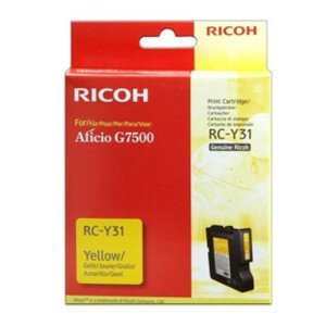 RICOH G7500 (405503) - originálna cartridge, žltá, 2500 strán