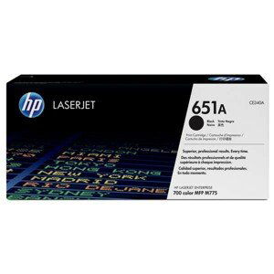 HP CE340A - originálny toner HP 651A, čierny, 13500 strán