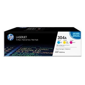 HP CF372AM - originálny toner HP 304A, farebný, 3x2800, CC53xCMY