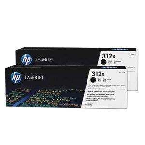 HP CF380XD - originálny toner HP 312X, čierny, 2x4400