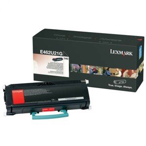 LEXMARK E462U21G - originálny toner, čierny, 18000 strán