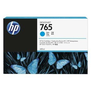 HP F9J52A - originálna cartridge HP 765, azúrová