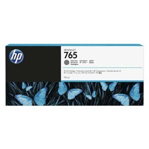 HP F9J54A - originálna cartridge HP 765, tmavo sivá