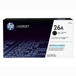 HP CF226A - originálny toner HP 26A, čierny, 3100 strán