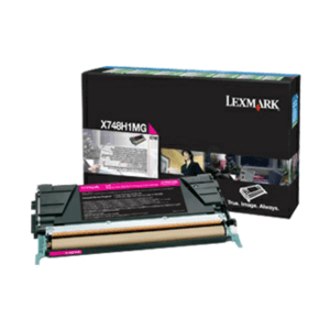 LEXMARK X748H3MG - originálny toner, purpurový, 10000 strán