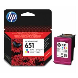 HP C2P11AE - originálna cartridge HP 651, farebná