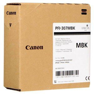 CANON PFI-307 MBK - originálna cartridge, matne čierna, 330ml