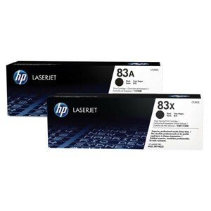 HP CF283AD - originálny toner, čierny, 3000 strán 2ks