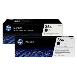 HP CB436AD - originálny toner, čierny, 2x2000