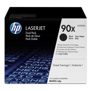 HP CE390XD - originálny toner, čierny, 2x24000