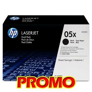 HP CE505XD - originálny toner, čierny, 2x6500 2ks