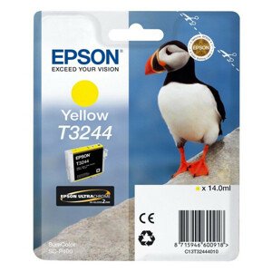 EPSON T3244 (C13T32444010) - originálna cartridge, žltá, 14ml