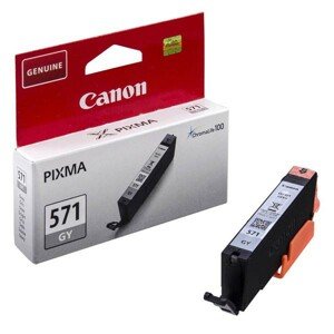 CANON CLI-571 GY - originálna cartridge, sivá, 306 strán