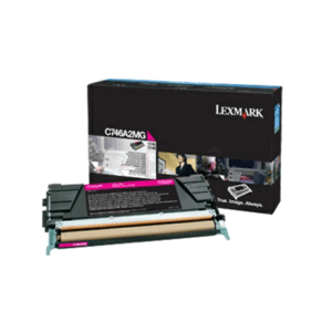 LEXMARK C746A3MG - originálny toner, purpurový, 7000 strán