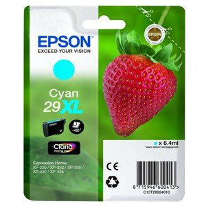 EPSON T2992 (C13T29924010) - originálna cartridge, azúrová