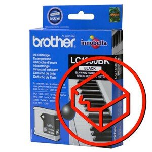 BROTHER LC-1000 - originálna cartridge, čierna, 500 strán