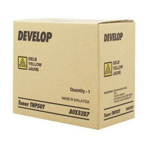 DEVELOP TNP-50 (A0X52D7) - originálny toner, žltý, 5000 strán