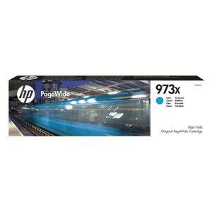 HP F6T81AE - originálna cartridge HP 973X, azúrová, 82ml