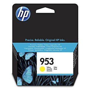 HP F6U14AE - originálna cartridge HP 953, žltá, 10ml