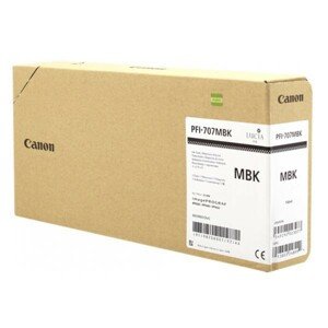 CANON PFI-707 MBK - originálna cartridge, matne čierna, 3x700ml