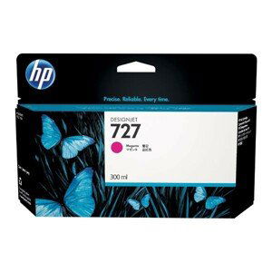 HP F9J77A - originálna cartridge HP 727, purpurová, 300ml