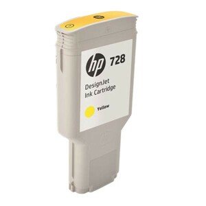 HP F9K15A - originálna cartridge HP 728, žltá, 300ml