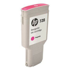 HP F9K16A - originálna cartridge HP 728, purpurová, 300ml