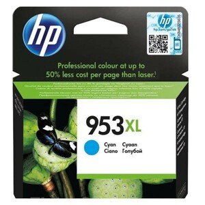 HP F6U16AE - originálna cartridge HP 953-XL, azúrová, 20ml