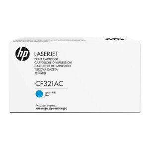 HP CF321AC - originálny toner HP 653A, azúrový, 16000 strán