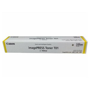 CANON T01 Y - originálny toner, žltý, 39500 strán