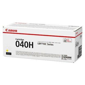 CANON CRG040H Y - originálny toner, žltý, 10000 strán