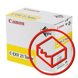 CANON CEXV-21 Y - originálny toner, žltý, 14000 strán