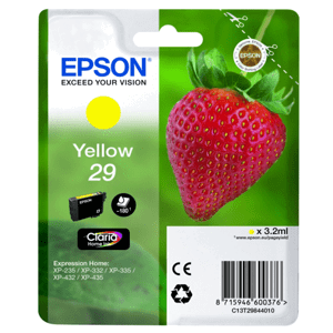 EPSON T2984 (C13T29844022) - originálna cartridge, žltá, 3,2ml