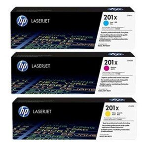 HP CF253XM - originálny toner HP 201X, farebný, 3x2300 3ks