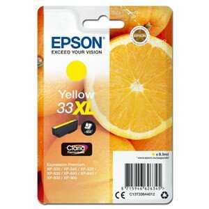 EPSON T3364 (C13T33644012) - originálna cartridge, žltá, 8,9ml
