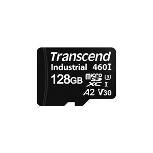 TRANSCEND MicroSDXC karta 128 GB 460, UHS-I U3 A2 100/80 MB/s
