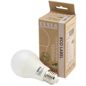 Teslá - LED žiarovka BULB E27, 12W, 230V, 1055lm, 15 000h, 4000K studená biela, 220 °