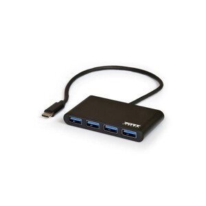 PORT húb USB-C s portami 4x USB 3.0