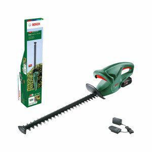 BOSCH EasyHedgeCut 18-45, akumulátorové nožnice na živé ploty, 18 V, čepeľ 45 cm, akumulátor