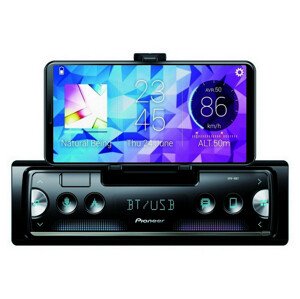 Pioneer SPH-10BT autorádio s USB a držiakom telefónu