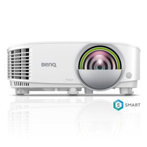 BenQ EW800ST DLP projektor 1280x800 WXGA/3300 ANSI lm/0.49/20 000:1/VGA/HDMI/3xUSB/mini USB/LAN/Jack/RS232/WiFi/repro 2w