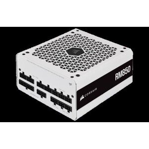 CORSAIR zdroj, RM850-80 PLUS Gold (ATX, 850W, Modular), biela