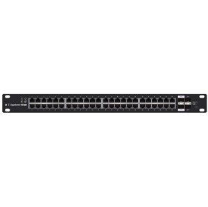 UBNT EdgeSwitch ES-48-500W [70Gbps, 500W, aktívny (802.3af/at) aj pasívny (24V) PoE, 2xSFP, 2xSFP+, L2/L3]