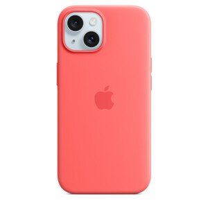 iPhone 15 Silicone Case with MS - Guava