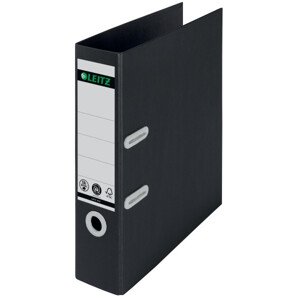 LEITZ Ekologický pákový zakladač 180° RECYCLE, 80 mm, čierna