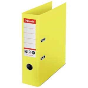 Esselte pákový zakladač No. 1 Co2 neutrálna, 75 mm, žltá