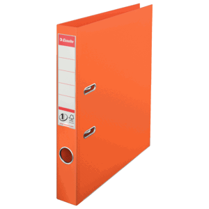 ESSELTE No. 1 pákový zakladač Power A4 50mm oranžový
