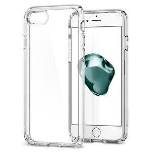 OCHRANNÝ KRYT (HARD+TPU) SPIGEN Ultra Hybrid 2 PRE APPLE iPHONE 7/8 - transparentný