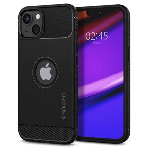 Ochranný kryt Spigen Rugged Armor pre iPhone 13 mini čierny